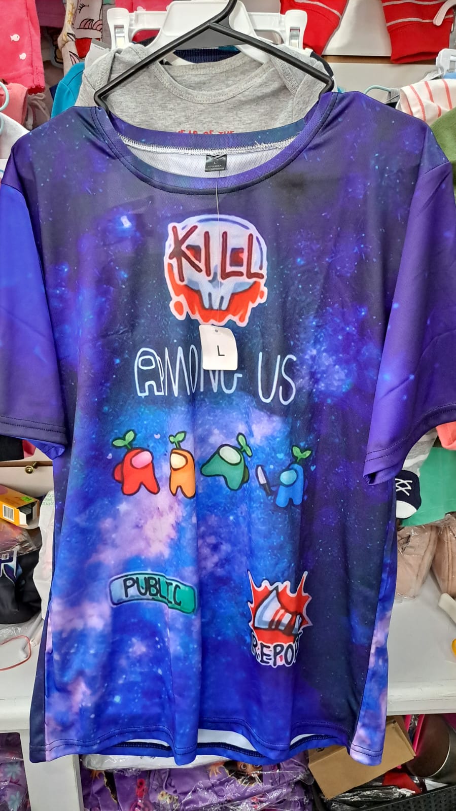 Sale Among US Purple Fusion Tshirt - Preppy Kids (Grand Bazaar)