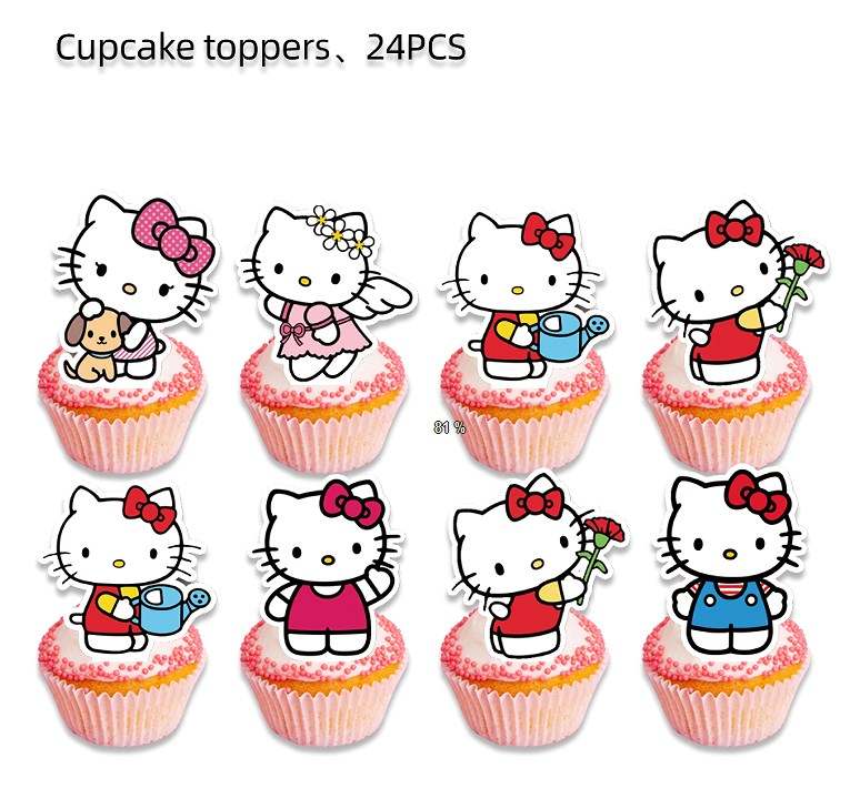 Hello Kitty Party Decorations package - Preppy Kids (Grand Bazaar)