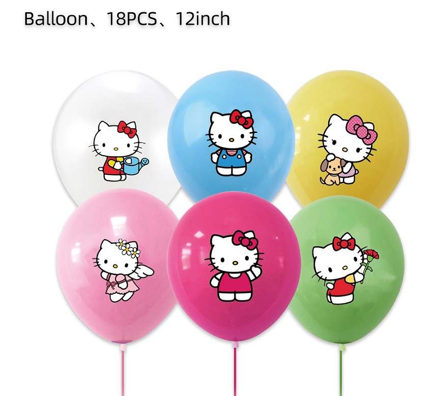 Hello Kitty Party Decorations package - Preppy Kids (Grand Bazaar)