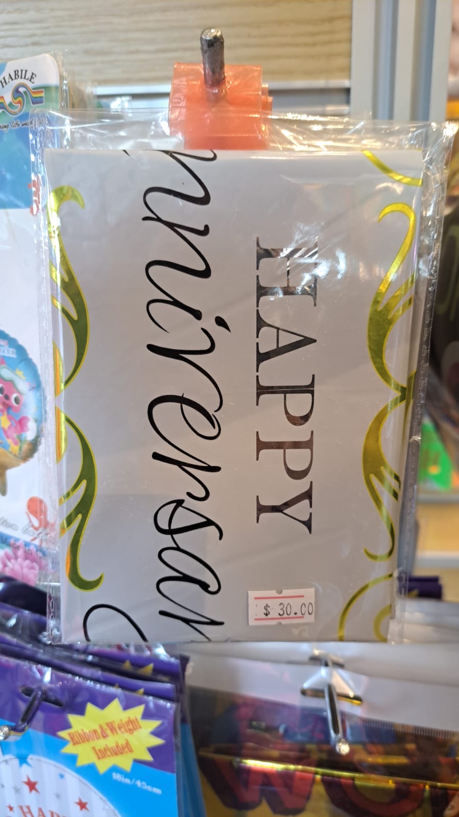 Happy Anniversay Foil Balloon - Preppy Kids (Grand Bazaar)