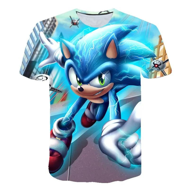 Sonic Fast and Fury Streets Tshirt - Preppy Kids (Grand Bazaar)