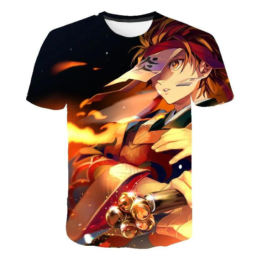 Demon Slayer Kimetsu Tshirt - Preppy Kids (Grand Bazaar)