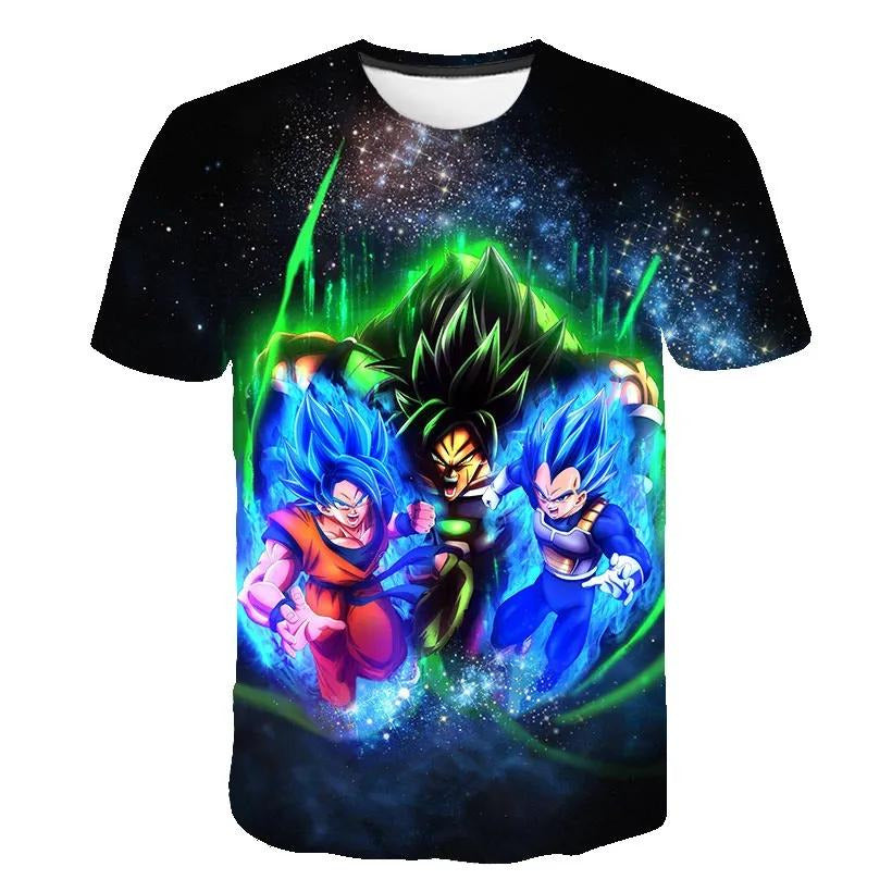 Dragon Ball Z Goku Crew T-shirt - Preppy Kids (Grand Bazaar)