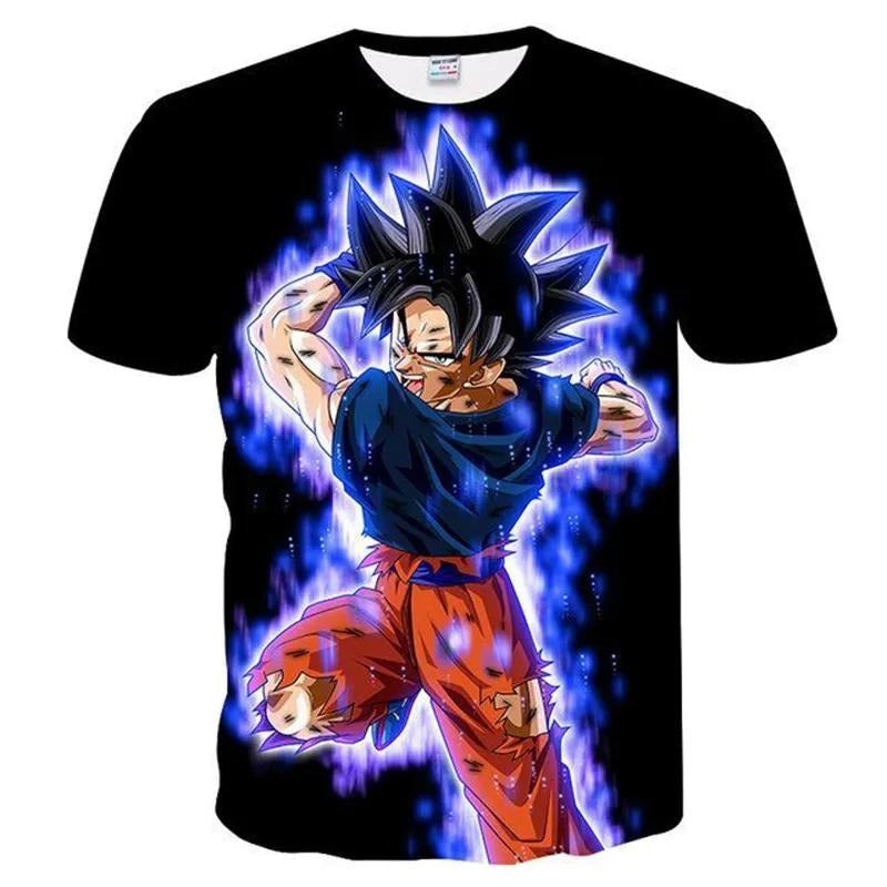 Dragon Ball Z Goku Lightning Tshirt - Preppy Kids (Grand Bazaar)