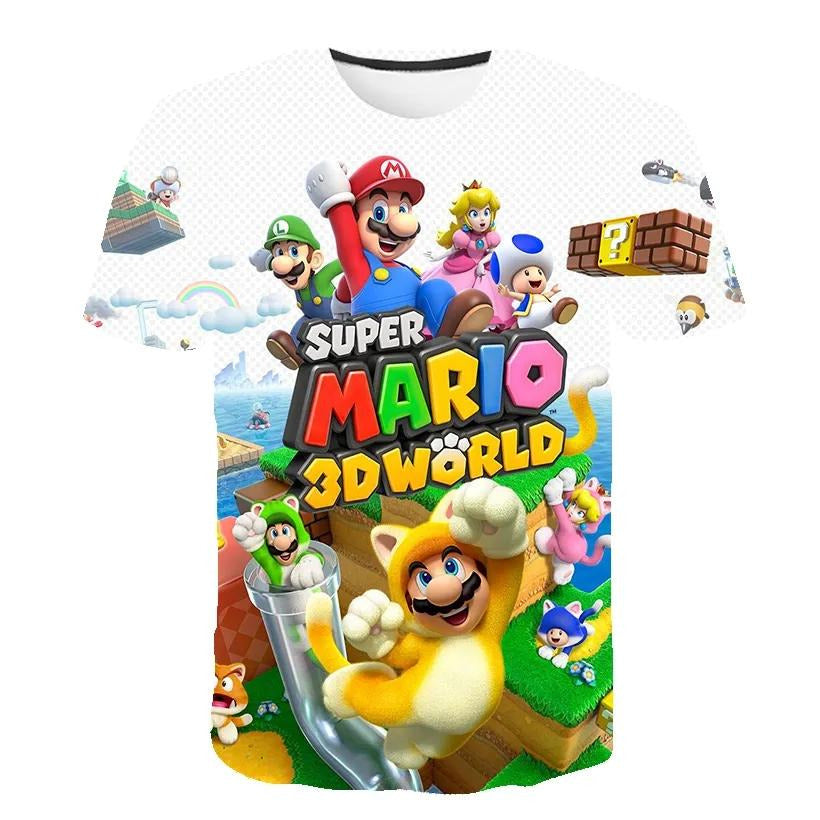 Marios World Tshirt - Preppy Kids (Grand Bazaar)
