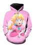 Princess Peach Pink Hoodie (Zipper) - Preppy Kids (Grand Bazaar)
