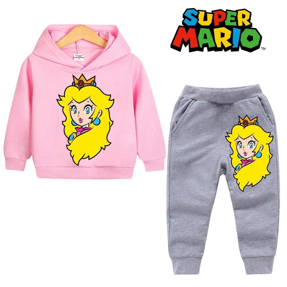 Princess Peach Track Suit Mario Brothers - Preppy Kids (Grand Bazaar)