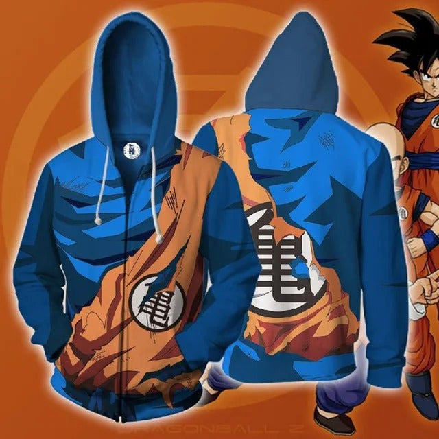 Dragon Ball Z Hoodie (Zipper)