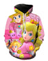 Princess Peach Hoodie (Zipper) - Preppy Kids (Grand Bazaar)