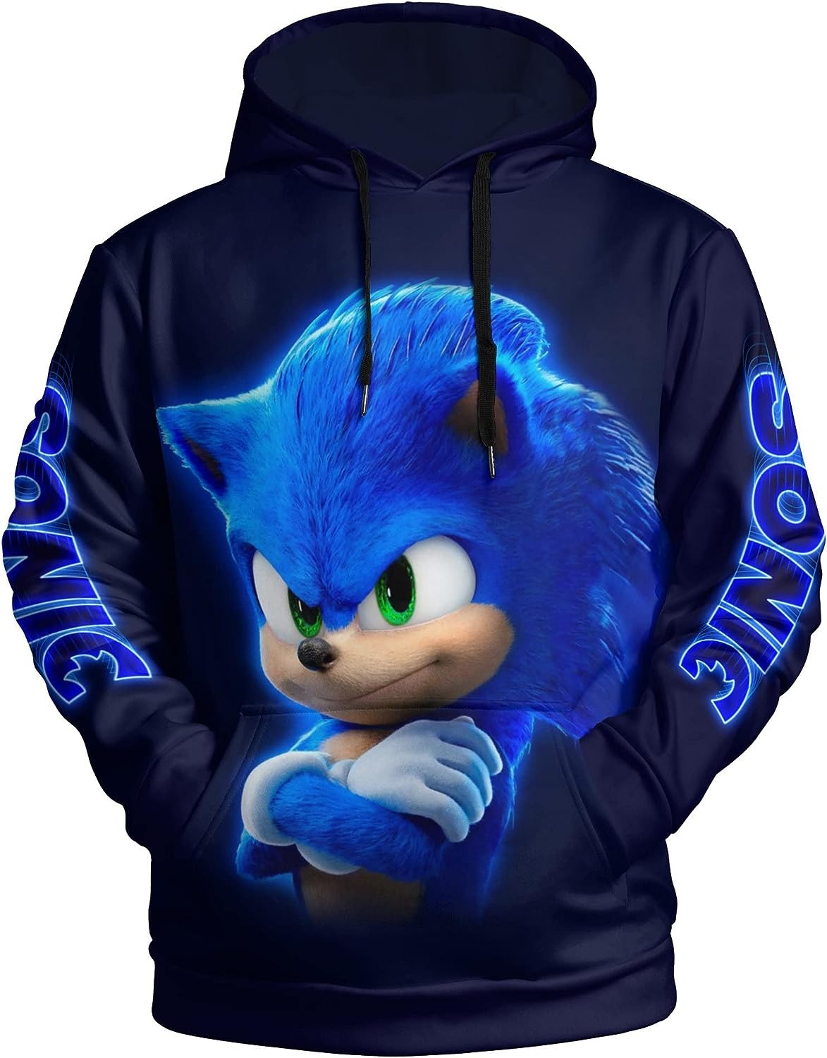 Sonic Fury 2D Hoodie (Fleece) - Preppy Kids (Grand Bazaar)