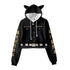 Tokyo Revengers Manjiro Crop Top Hoodie - Preppy Kids (Grand Bazaar)