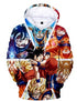Dragon Ball Z Goku Collage Zipper Hoodie - Preppy Kids (Grand Bazaar)