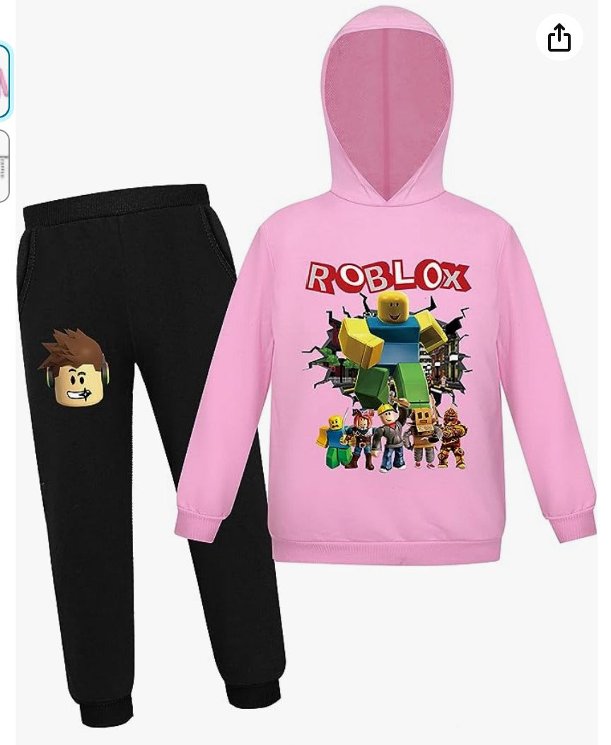 Roblox Builderman Pink Track Suit - Preppy Kids (Grand Bazaar)