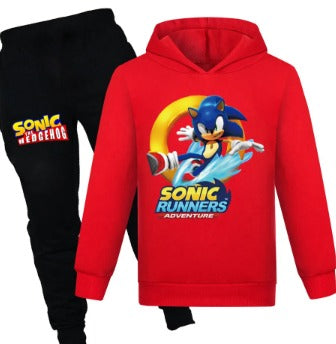 Sonic Runners Adventure Red Track Suit - Preppy Kids (Grand Bazaar)