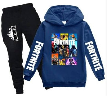 Fortnite Ultimate Navy Blue Track Suit - Preppy Kids (Grand Bazaar)