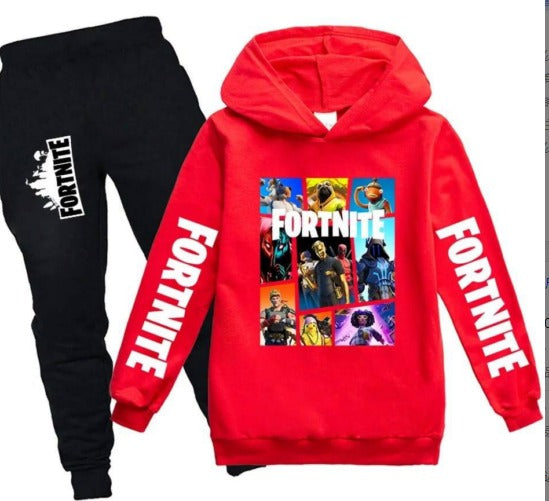 Fortnite Ultimate Red Track Suit - Preppy Kids (Grand Bazaar)