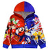 Mario vs Sonic Zipper Hoodie - Preppy Kids (Grand Bazaar)