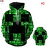Minecraft Creeper Zipper Hoodie - Preppy Kids (Grand Bazaar)