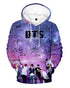 BTS BAND Forever Zipper Hoodie - Preppy Kids (Grand Bazaar)