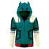 My Hero Academia Midoriya Izuku Green Hoodie - Preppy Kids (Grand Bazaar)