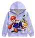 Mario Vs Luigi Zipper Hoodie - Preppy Kids (Grand Bazaar)