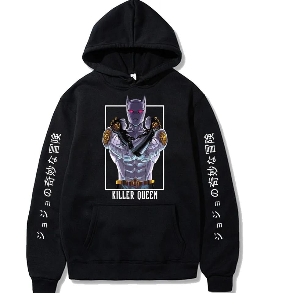Jojo Bizarre Adventures Hoodie Killer Queen - Preppy Kids (Grand Bazaar)