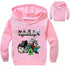 Minecraft Pink Crew Hoodie - Preppy Kids (Grand Bazaar)