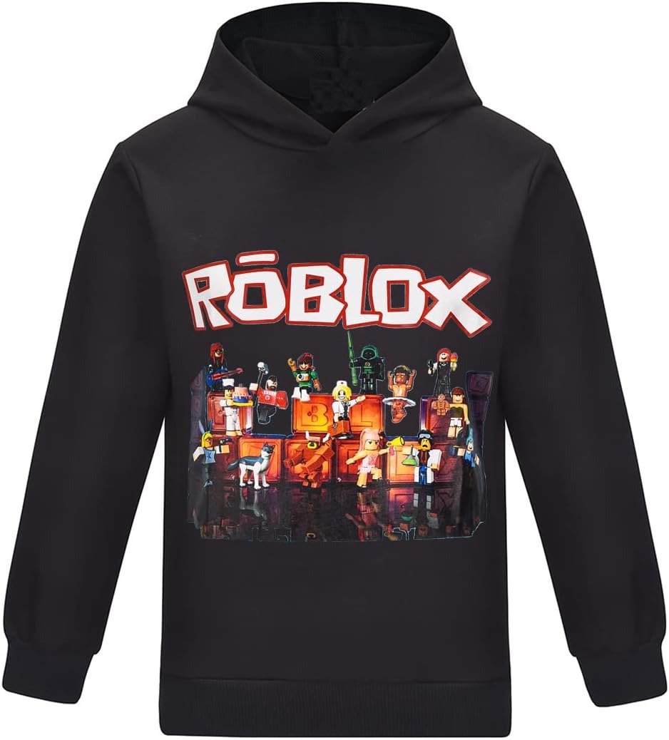 Roblox Crew Hoodie Black (Thick Fleece) - Preppy Kids (Grand Bazaar)