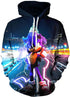 Sonic Lightning 3D Zipper Hoodie - Preppy Kids (Grand Bazaar)