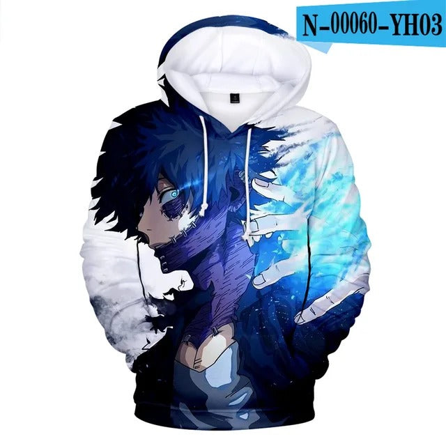 My Hero Academia Boku Hoodie (Zipper) - Preppy Kids (Grand Bazaar)