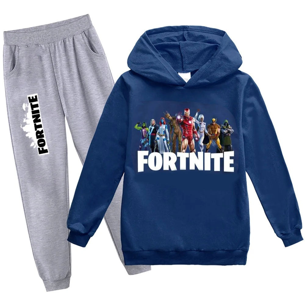 Fortnite Iron Man and Crew Track Suit - Preppy Kids (Grand Bazaar)