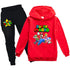 Super Mario Red Track Suit With Front Pockets - Preppy Kids (Grand Bazaar)