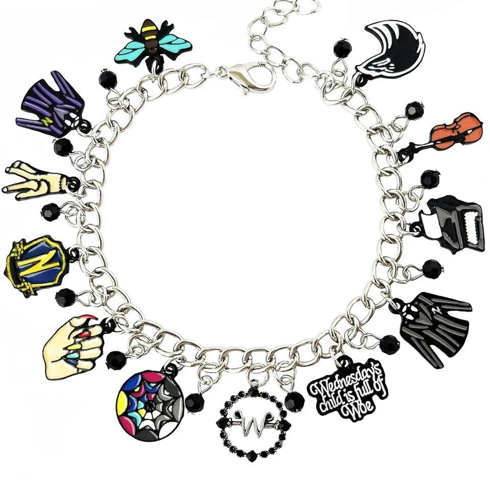 Wednesday Charm Bracelet - Preppy Kids (Grand Bazaar)
