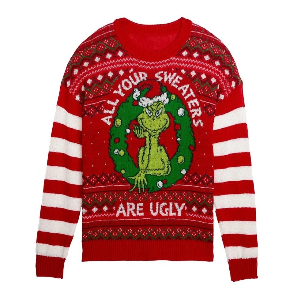 Grinch ugly hotsell christmas sweaters (sweatshi