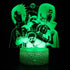 Naruto Kakashi Lamp Led - Preppy Kids (Grand Bazaar)