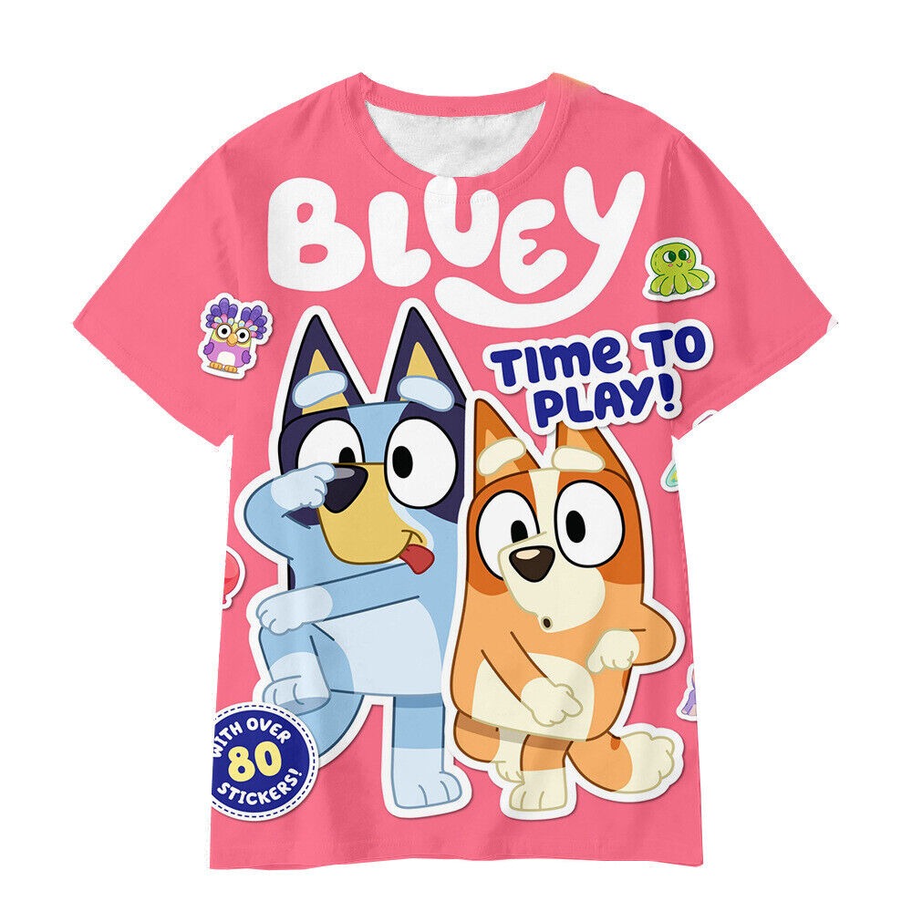 Bluey Time to Play Tshirt - Preppy Kids (Grand Bazaar)