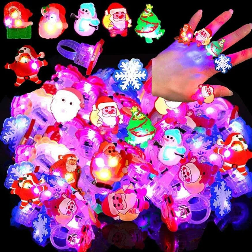 Christmas Led Rings - Preppy Kids (Grand Bazaar)
