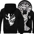 Bleach Black Logo Winter Zipper Hoodie - Preppy Kids (Grand Bazaar)