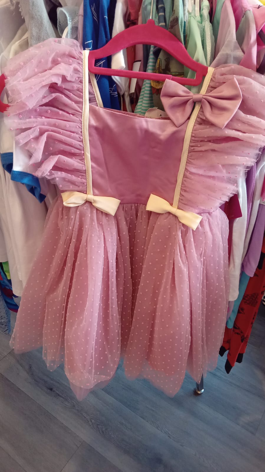 Summer Lace Pink Dress - Preppy Kids (Grand Bazaar)