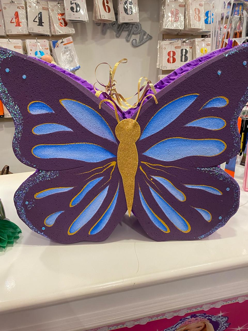Butterfly Purple Pinata - Preppy Kids (Grand Bazaar)