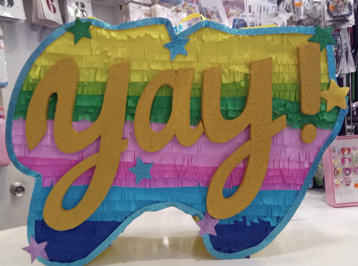 Yay Birthday Pinata - Preppy Kids (Grand Bazaar)