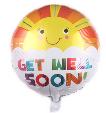 Get Well Soon Foil Balloon - Preppy Kids (Grand Bazaar)