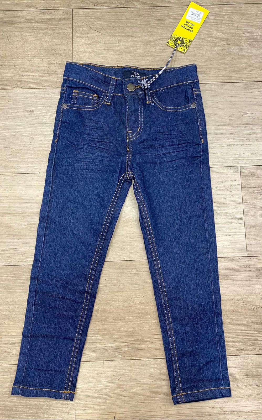 True Indigo Blue Jeans Kids Premium Slim fit - Preppy Kids (Grand Bazaar)