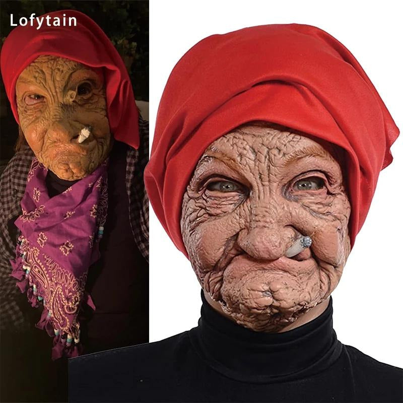 Smoking Old Lady Mask - Preppy Kids (Grand Bazaar)