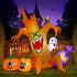 8FT Halloween Inflatable Decoration Spooky Tree and Pumpkin Ghost Scary with LED Light - Preppy Kids (Grand Bazaar)