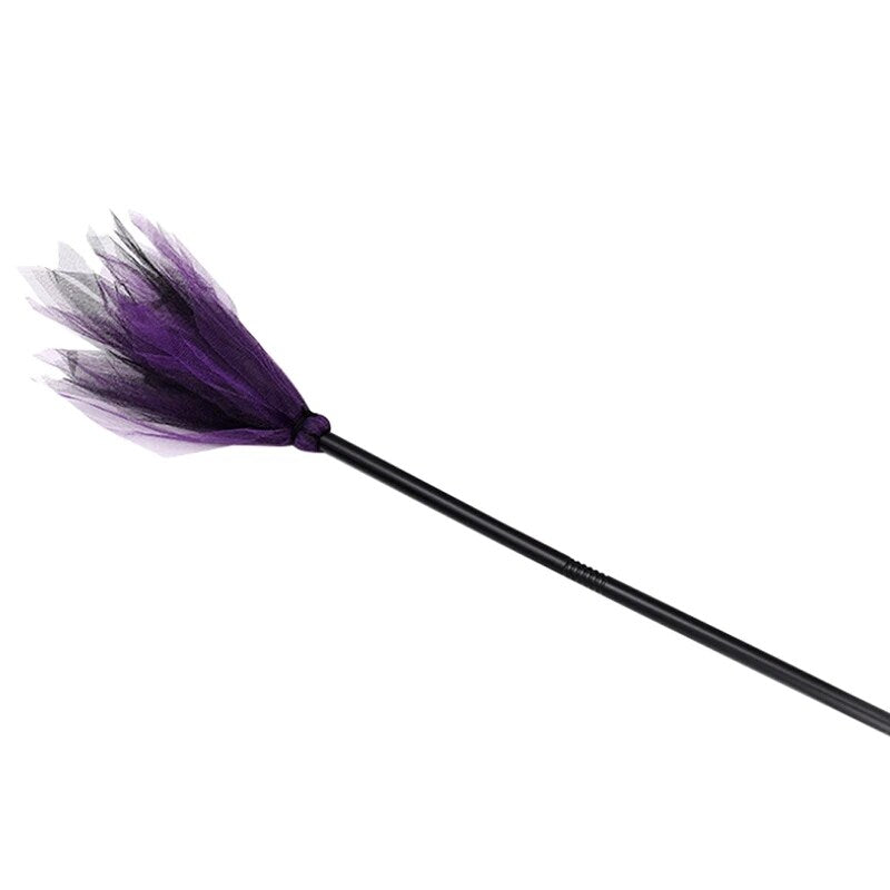 35 inch Witch Broom Scary Props - Preppy Kids (Grand Bazaar)