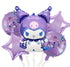 Kuromi Sanrio Purple 5PC Anime Foil Balloon - Preppy Kids (Grand Bazaar)