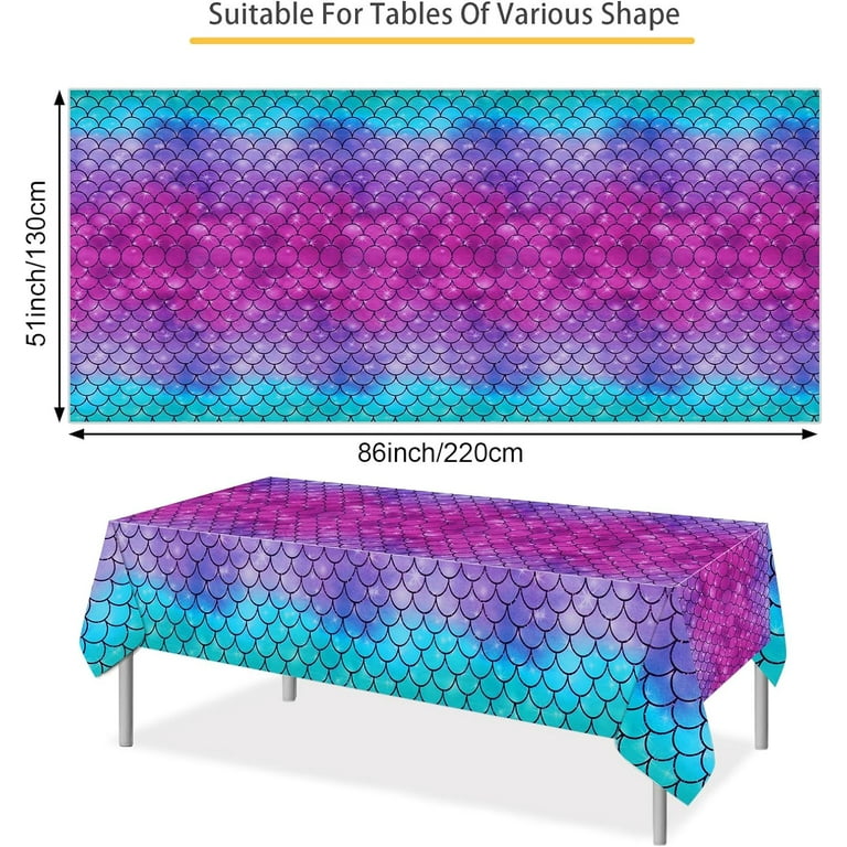 Mermaid Scales Tablecloth - Preppy Kids (Grand Bazaar)