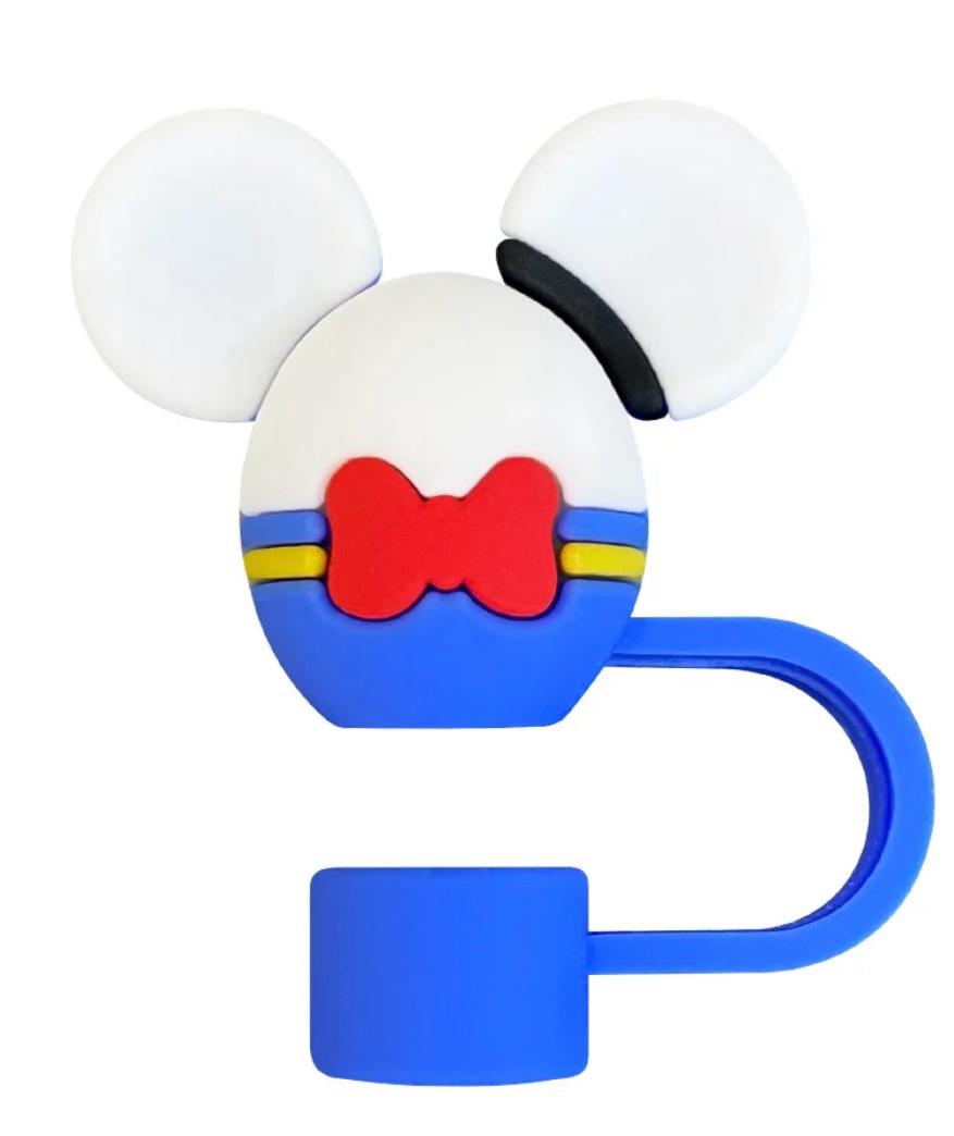 Mickey Mouse 3D Straw Cover Caps Toppers for Tumbler