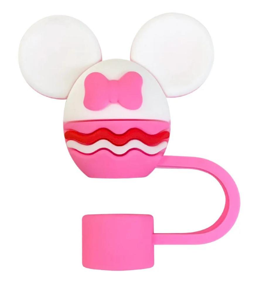 Mickey Mouse 3D Straw Cover Caps Toppers for Tumbler